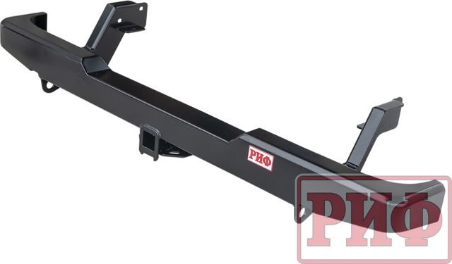 Бампер силовой РИФ задний с квадратом под фаркоп для Mazda BT50 2006-2011. Артикул RIFBT5-20100
