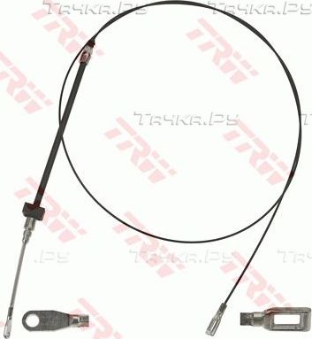 Трос ручника (тросик ручного тормоза) TRW. Артикул GCH278