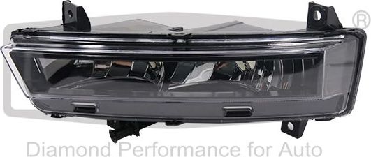 Фара противотуманная DPA левая для Skoda Octavia A7 2012-2019. Артикул 99411296302