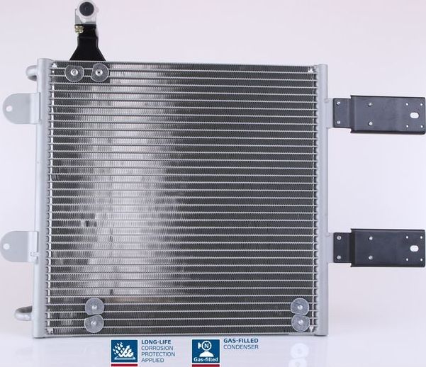 Радиатор кондиционера (конденсатор) Nissens (алюминий). Артикул 94446