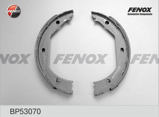 Тормозные колодки Fenox задние для Alpina B10 E39 1996-2004. Артикул BP53070