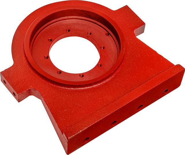 Станина (боковина) крепления мотора лебёдки Runva HWP20000YP. Артикул MBHWP20000YP