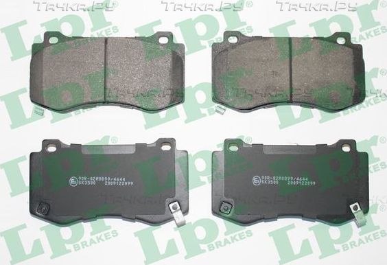 Тормозные колодки LPR передние для Chrysler 300C I 2004-2012. Артикул 05P2099