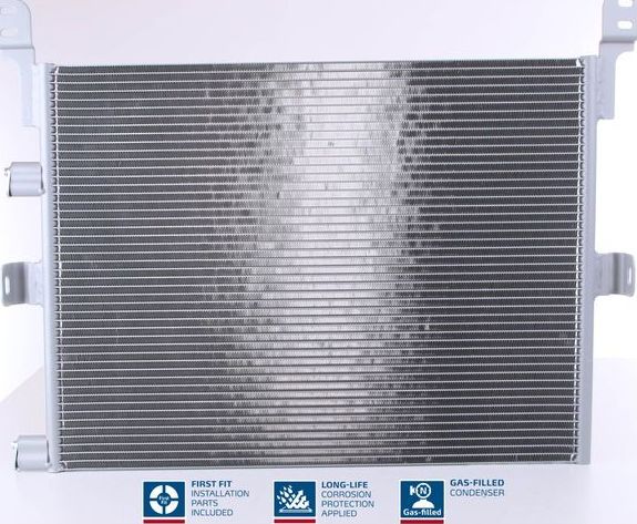 Радиатор кондиционера (конденсатор) Nissens (алюминий). Артикул 94918