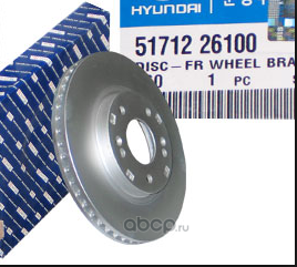 Тормозной диск Hyundai / KIA. Артикул 5171226100