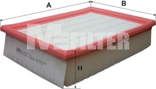 Воздушный фильтр MFilter. Артикул K 214
