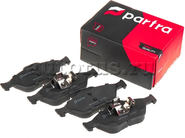 Колодки тормозные дисковые | перед прав/лев | (Partra) Partra. Артикул BP6103