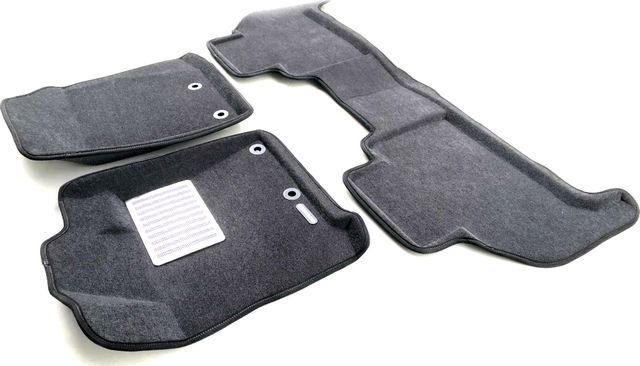 Коврики текстильные Euromat 3D Lux для салона Lexus LX450D 2012-2026 Темно-серый. Артикул EM3D-005140G