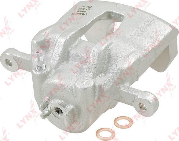 Тормозной суппорт LYNXauto передний левый для Kia Rio III 2011-2017. Артикул BA-4293