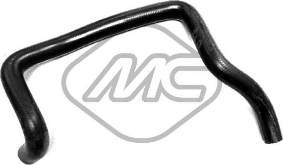 Патрубок системы охлаждения (радиатора) Metalcaucho. Артикул 09203