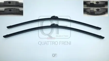 ЩЕТКА СТЕКЛООЧИСТИТЕЛЯ FR КОМПЛЕКТ (Quattro Freni). Артикул QF21N00006
