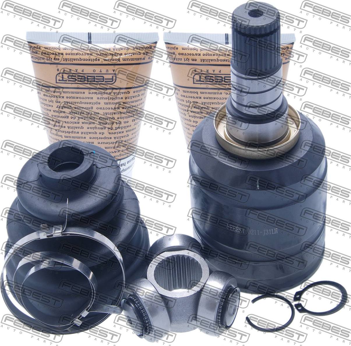 Шрус внутренний (граната) Febest. Артикул 0211-J32LH