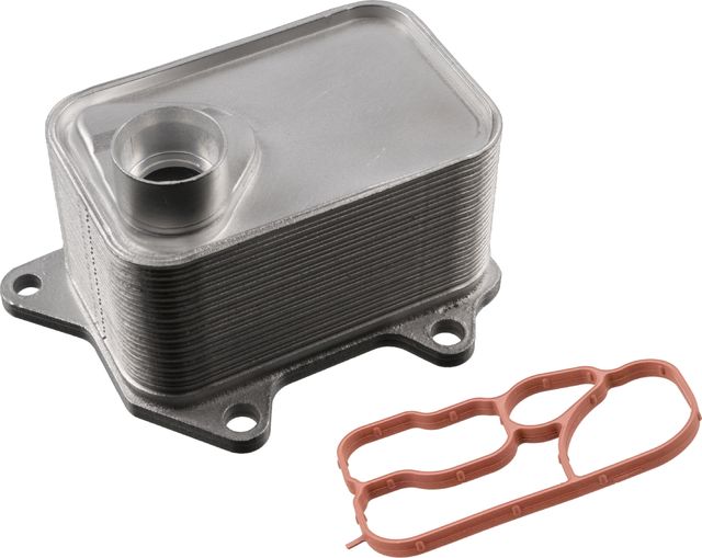 Радиатор масляный (маслоохладитель) для двигателя Febi Bilstein. Артикул 106907