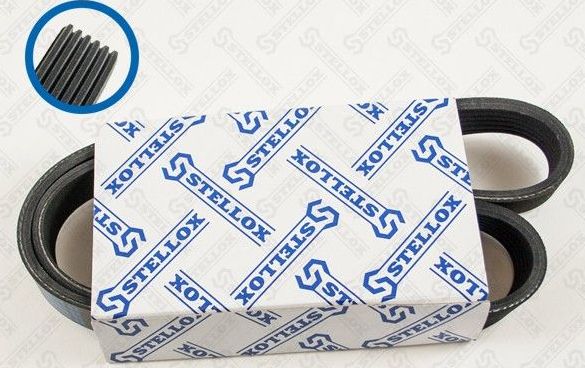 Приводной ремень поликлиновой Stellox (EPDM (Этилен-пропиленовый каучук)) для SEAT Leon I 1999-2006. Артикул 06-00906-SX