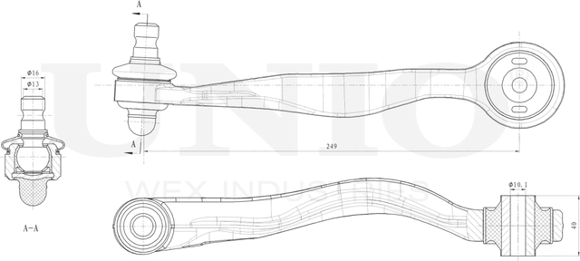 Рычаг подвески (Unio). Артикул SSP-40041