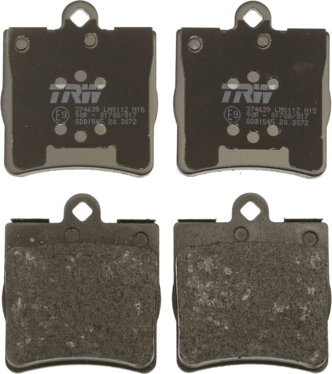 Тормозные колодки TRW COTEC. Артикул GDB1545