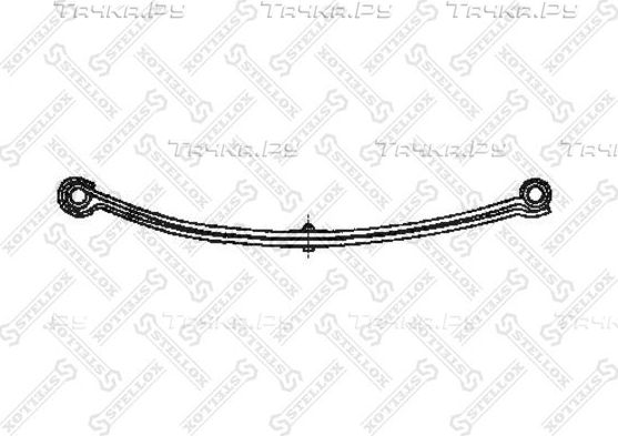 Рессора Stellox задняя для Mercedes-Benz Sprinter 903 1995-2006. Артикул 12-00076-SX