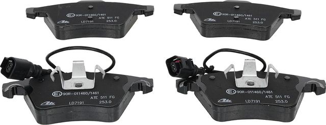 Тормозные колодки ATE Ceramic. Артикул 13.0470-7191.2