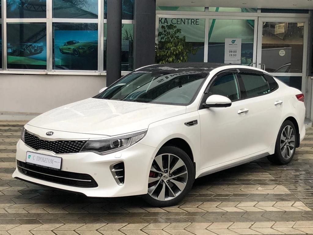 Дефлекторы Cobra Tuning для окон Kia Optima IV 2015-2020. Артикул K14815