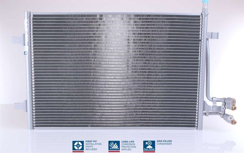 Радиатор кондиционера (конденсатор) Nissens (алюминий). Артикул 940097