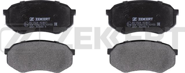 Тормозные колодки Zekkert передние для Mazda 929 III (HC) 1987-1991. Артикул BS-2528