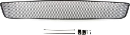 Сетка Arbori на решётку бампера, черная 10 мм для VW Polo V седан 2009-2020. Артикул 01-530310-101