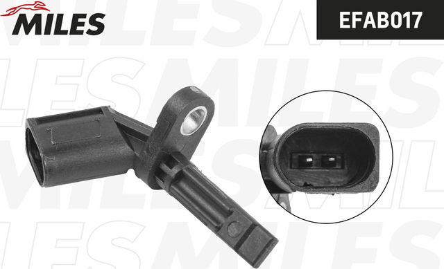 Датчик ABS перд. лев. AUDI A4/A5/A6/A8 05- EFAB017 (Miles). Артикул EFAB017