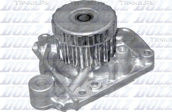 Помпа (водяной насос) Dolz для Honda Civic VII 2000-2005. Артикул H133