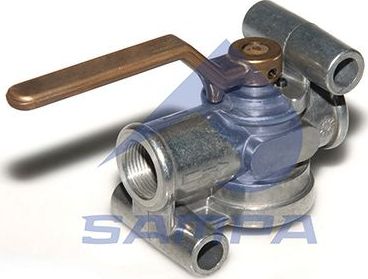 Кран тормозной ручной Sampa для MAN F2000 1994-2000. Артикул 095.012