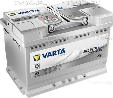 Аккумулятор Varta Silver Dynamic AGM для Ferrari 512 M 1994-1996. Артикул 570901076D852