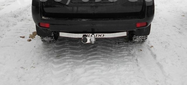 Фаркоп Baltex для Toyota Land Cruiser Prado 120 2002-2009. (с декор. пластиной). Артикул Y13A1