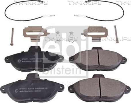 Тормозные колодки Febi Bilstein передние для Fiat Ulysse I 1994-2002. Артикул 16225