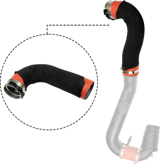 Патрубок интеркулера Gates (Силикон) для Renault Master III 2010-2026. Артикул 09-1304