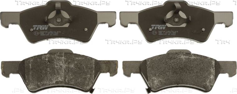 Тормозные колодки TRW COTEC. Артикул GDB4129