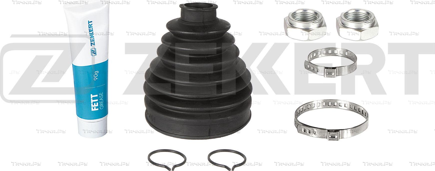 Пыльник ШРУСа наружный Zekkert передний для Volkswagen Passat B2 1985-1988. Артикул SM-1064S