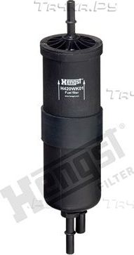 Топливный фильтр Hengst для MINI Cabrio III (F57) 2014-2026. Артикул H420WK01