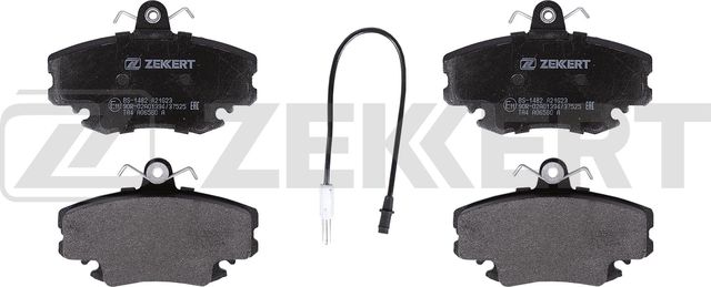 Тормозные колодки Zekkert передние для Renault Twingo II 2007-2014. Артикул BS-1482