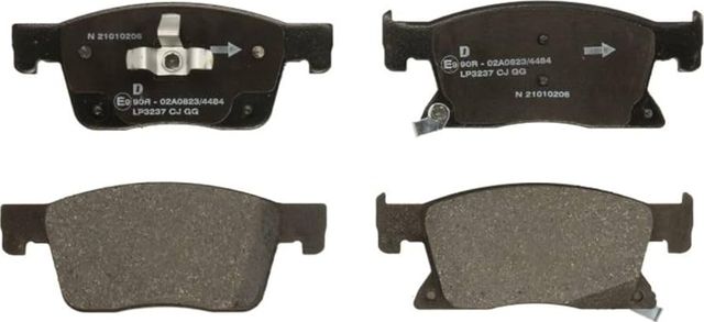 Тормозные колодки Delphi (Low-Metallic) передние для Opel Insignia I 2015-2016. Артикул LP3237