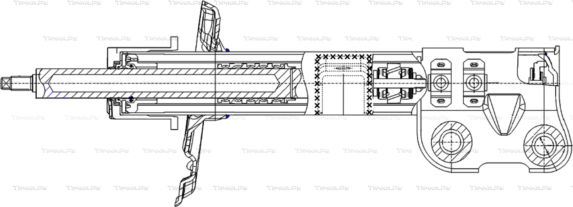 Амортизатор CTR. Артикул GY1564G