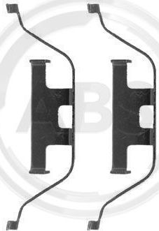 Комплектующие тормозной колодки ABS. Артикул 1201Q