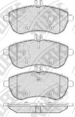 Тормозные колодки NiBK. Артикул PN0452