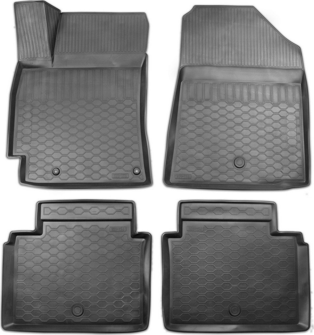 Коврики AutoMax для салона Kia Cerato IV седан 2018-2021 2021-2026. Артикул 2524507AM