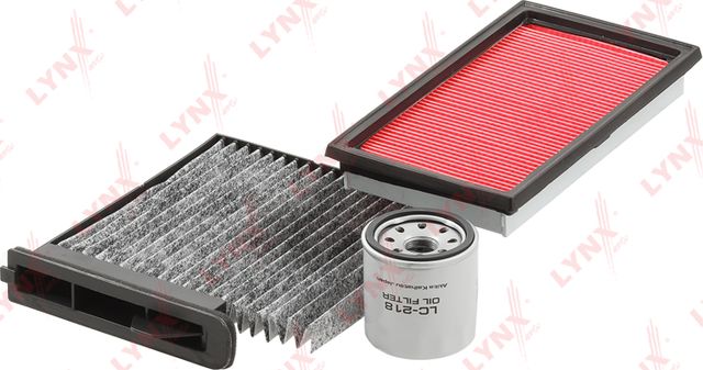 Комплект фильтров для ТО LYNXauto. Артикул LK-3061-1