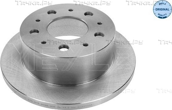 Тормозной диск Meyle Original задний для Peugeot Boxer II (244) 2002-2006. Артикул 215 523 0006