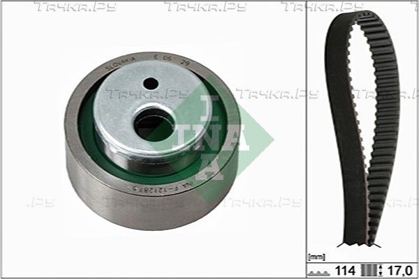 Ремень ГРМ с роликами (комплект) Ina для Peugeot 406 I 1995-2004. Артикул 530 0258 10