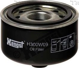 Масляный фильтр Hengst. Артикул H300W09