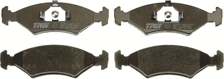 Тормозные колодки TRW COTEC передние для Ford Fiesta IV 1995-2000. Артикул GDB255