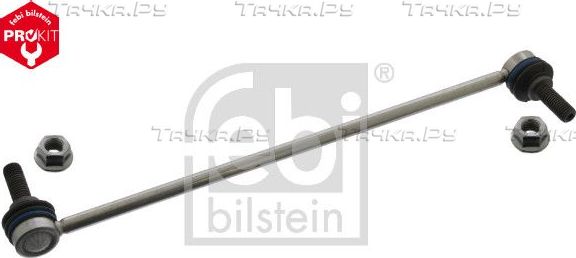 Стойка (тяга) стабилизатора Febi Bilstein (сталь) передняя правая/левая для Peugeot 508 I 2010-2018. Артикул 40729