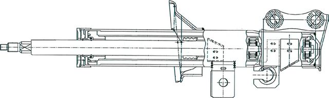 Амортизатор CTR. Артикул GY1388G