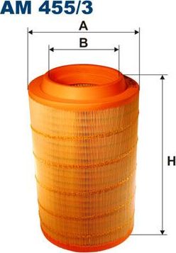 Воздушный фильтр Filtron для IVECO EuroCargo I, II, III 2000-2015. Артикул AM 455/3